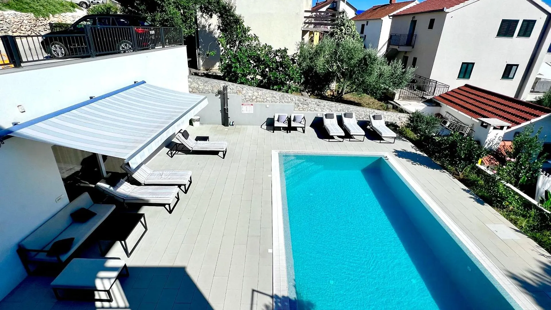 Villa Zen Trogir - Apartment Okrug, Heated Pool, Ev Type 2